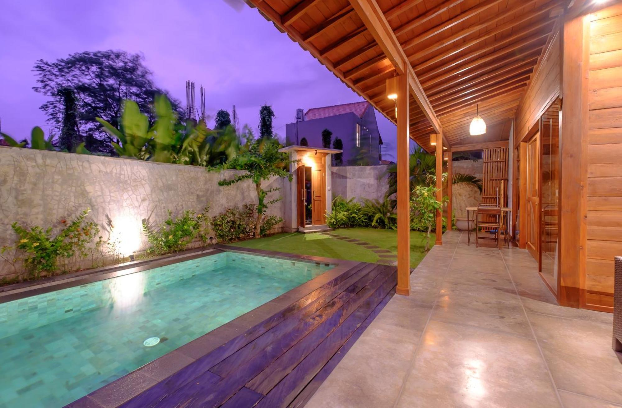 Canggu Wooden Green Paradise Phòng bức ảnh