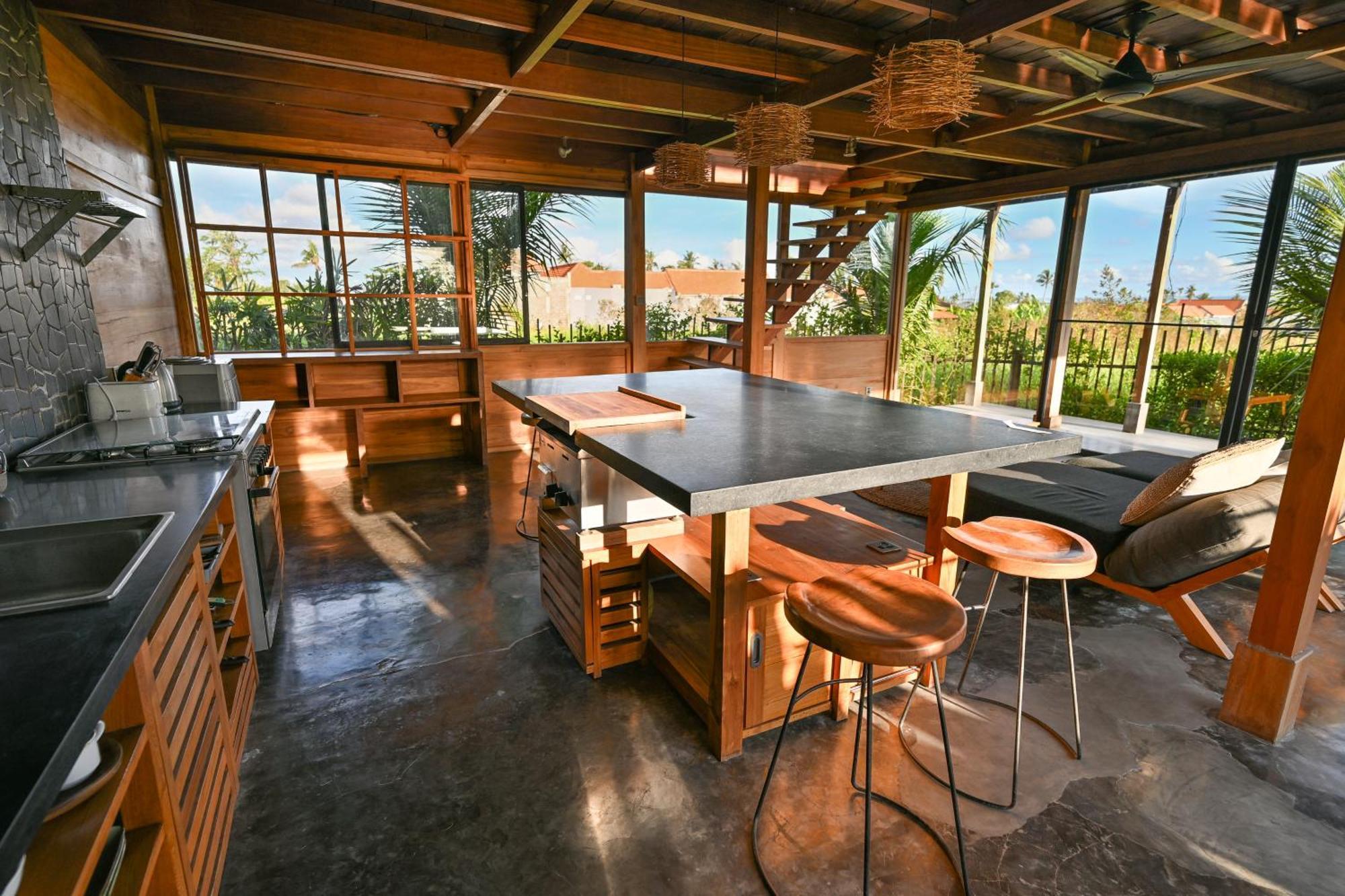 Canggu Wooden Green Paradise Phòng bức ảnh